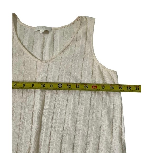 Eri and Ali Anthropologie Women Sz Small Boho Bohemian Crop Top Shirt Top 7-533 - Picture 8 of 9